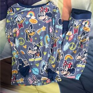 Little Sleepies Mickey Mouse club house two piece pjs